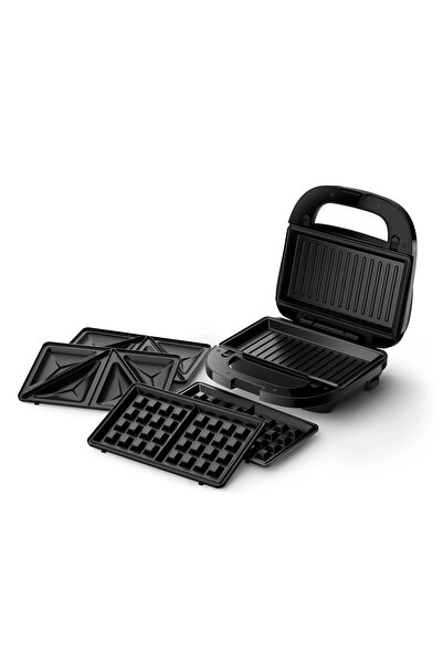 Philips 5000 Serisi 750 W Sandviç ve Waffle Makinesi 3 Set Plakalı Mükemmel K...