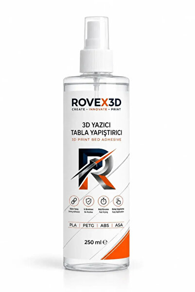 Ventatek Rovex3D 3D Yazıcı Tabla Yapıştırıcısı 250 ml