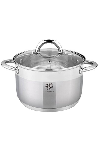 Karl Hausmann Oală din oțel inoxidabil pentru aragaz și plită cu inducție, 6L...