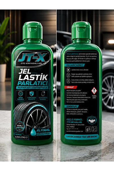 JT-X JEL LASTİK PARLATICI 500ML 1 ADET