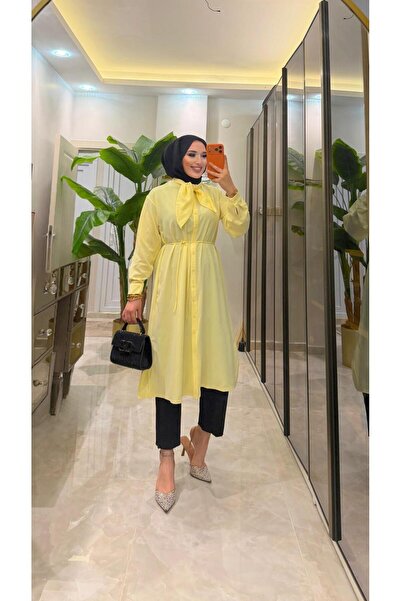 KEBİRE MODA Fular Yaka Linda Tunik