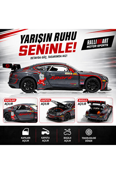 Bentley Continental 1/18 - 1/24 Model Araba (Lisansl)