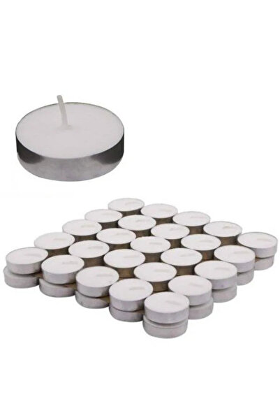 OEM Κεριά ρεσό Reso Candles 50 τεμάχια 4 ώρες καύσης Λευκά