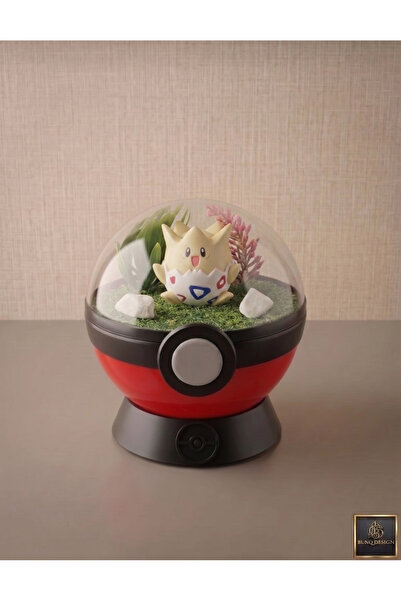 Burq Design Pokemon Poketop Hediyelik Küre figür