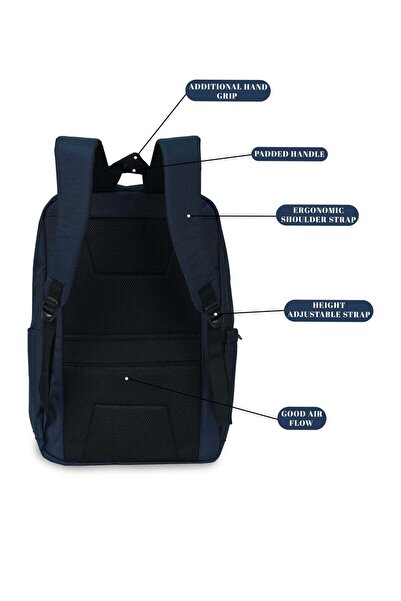 President Premium Backpack 20" (BPP39510) NAVY