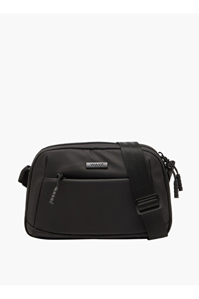 Wave Men Textured Crossbody Bag