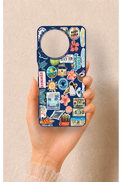 Vip Case Realme 11 Uyumlu Summer Vibes Desenli Silikon Kılıf