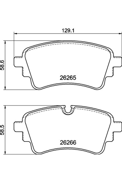 Brembo Set Placute Frana Frana Disc Audi A4 B9/A6 C8/A7 Audi (Faw) A4L B9 201...