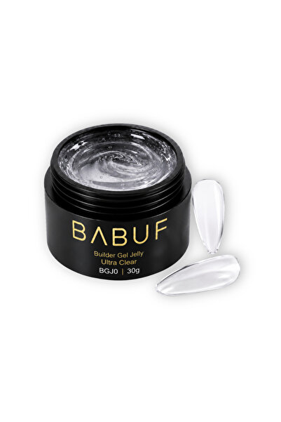 BABUF Gel de construcție Jelly Ultra Clear BGJ0, efect sticlos, 30g