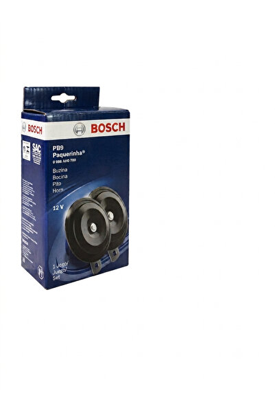 Bosch Paquerinha PB9 Disk Korna Seti 12V 0986AH0700 – Çiftli Yüksek Sesli Alm...