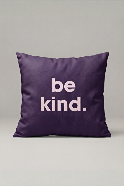 Generic Brand Husă de pernă decorativă Mor Be Kind Written 236 – Design Be Ki...