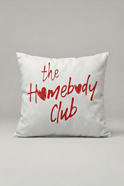 Generic Brand Κάλυμμα μαξιλαριού για ριχτάρι The Homebody Club 272 – Σχέδιο H...