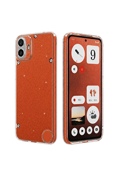 Techsuit Husă pentru Nothing CMF Phone 1, Seria SparkleSkin, transparentă - t...