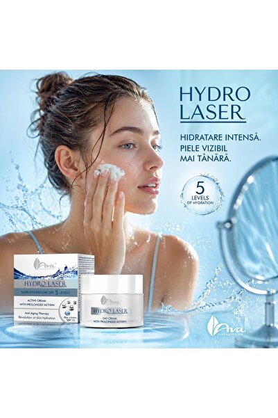 Ava Laboratorium Hydro Laser - Crema de zi hidratanta cu SPF 15