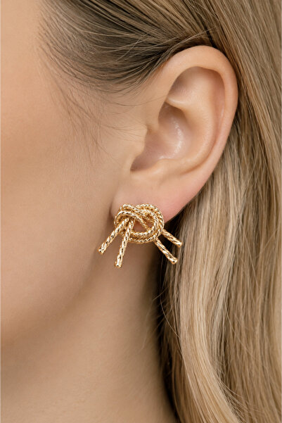 MRK Women's Vintage Button Earrings