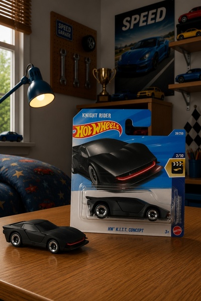 HOT WHEELS Hw K.ı.t.t. Concept - Knight Rider Serisi Özel Koleksiyonluk Metal...