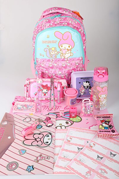 MY MELODY x Dekomus Lisanslı Melo Pink Collection Full Kırtasiye Seti Okul ve...
