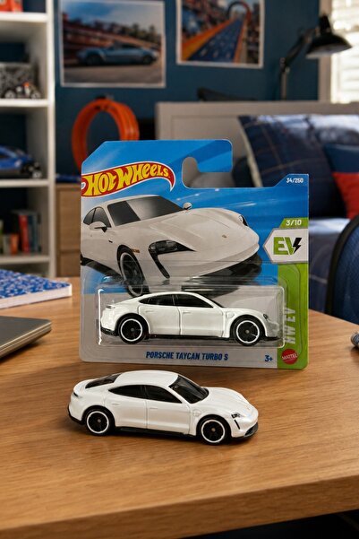 HOT WHEELS Porsche Taycan Turbo S - Hw Ev Serisi Regular Eski Tip Koleksiyonl...