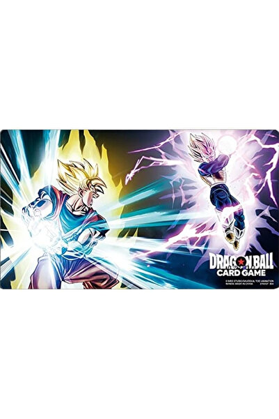 BANDAI Dragon Ball Super Fusion World Official Playmat Son Goku vs Vegeta