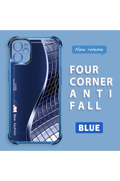 ucuc غطاء خلفي شفاف متوافق مع هاتف iPhone 11، مزود بأربع زوايا معززة لحماية م...