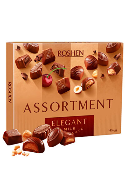 Roshen ASSΟRTMENT ELEGANT ΣΟΚΟΛΑΤΑΚΙΑ 145gr. - (ΣΟΚΟΛΑΤΑΚΙΑ ΓΑΛΑΚΤΟΣ)