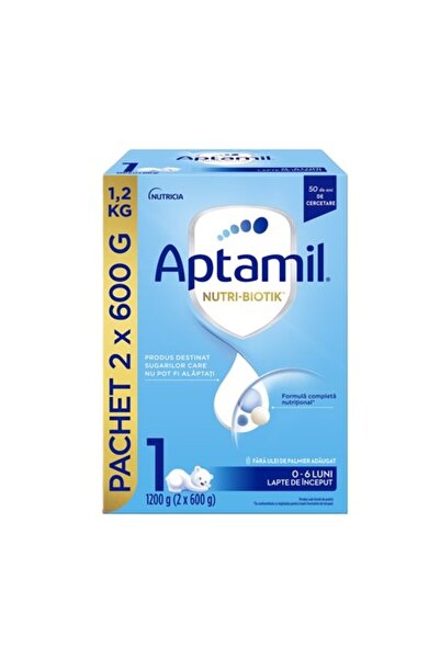 Aptamil NUTRI-BIOTIK 1 Powdered Milk, 1200 g, 0-6 months, Nutricia