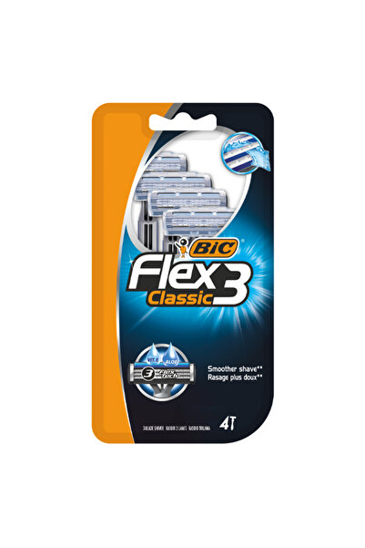 Bic ΞΥΡΑΦΑΚΙΑ FLEX 3 (4τεμ.) - (CLASSIC)