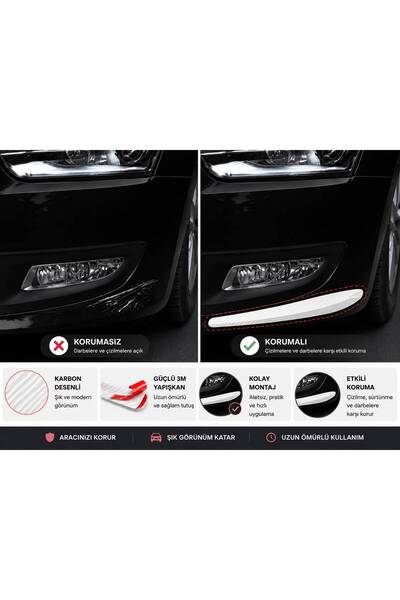 Arlina Home Kids 2-Pack White Carbon Patterned Bumper Protector