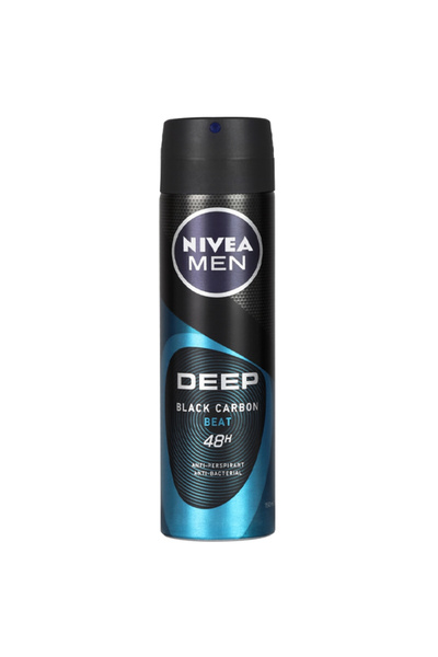NIVEA DEO MEN 150ml - (ΒΑΘΥ) (ΜΑΥΡΟ ΑΝΘΡΑΚΙ) (BEAT)