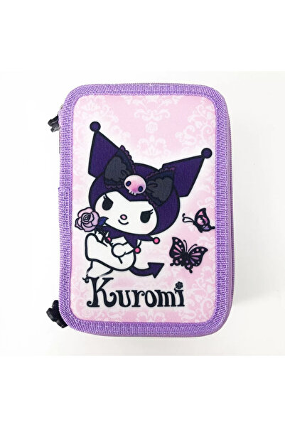 Hello Kitty Kuromi Purple penar umplut, cu 3 niveluri