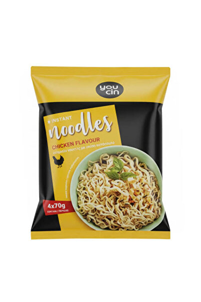 O.EXPRESS YOUCIN NOODLES (4x60gr) - ΚΟΤΟΠΟΥΛΟ