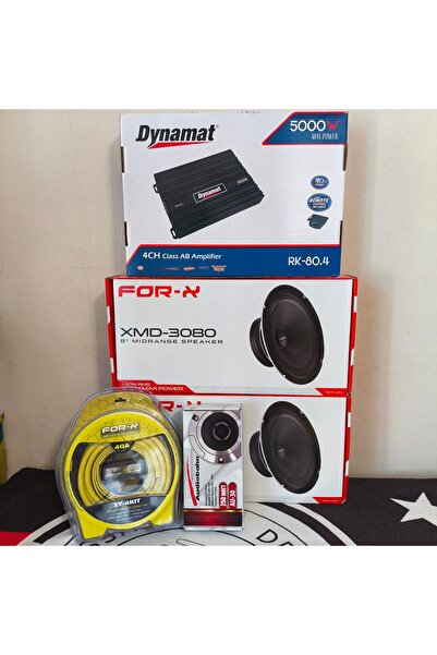 Dynamat Ses sistemi 3080 foriks paketi 5000 watt