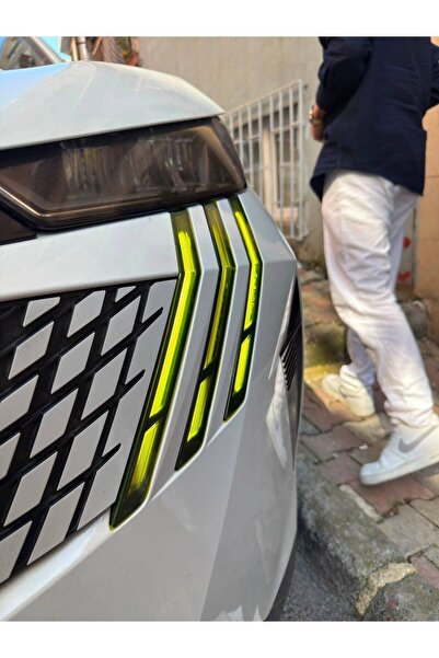 ARKT STİCKER Peugeot 3008 2024-2026 Gündüz Led Sticker Açık Sarı