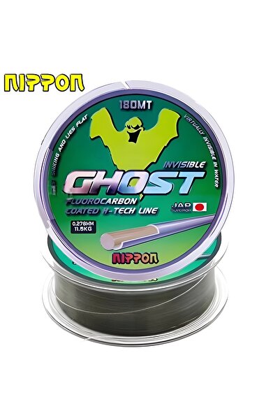 Ghost 180 متر خيط صيد فلورو كربون نيبون