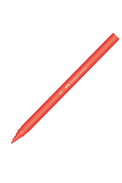 Faber-Castell Yayınları Faber-Castell Felt-Tip Pen Red 5061 155003 10