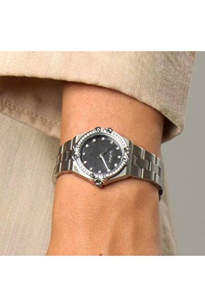 LAVOS Women's Watch Luxe Steel Silver Color Black