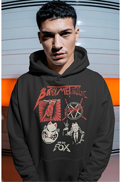 SEVBANO Baby Metal Rock Metal Music Band Back Printed Unisex Oversize Premium...