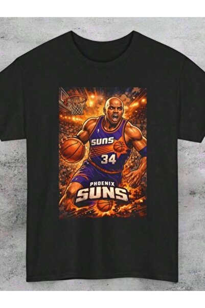 9TAY CHARLES BARKLEY SUNS Comic Style Unisex T SHIRT