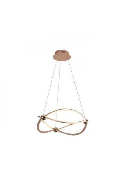 Siera Curve Round Copper Chandelier 905 D