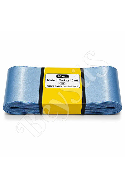 BeySüS Satin Ribbon 60 mm Blue