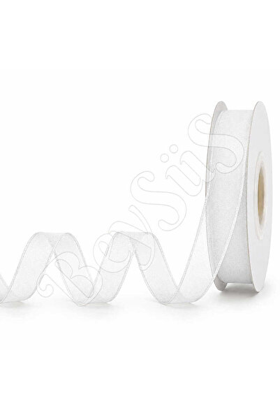 BeySüS Organza Ribbon 10 mm White