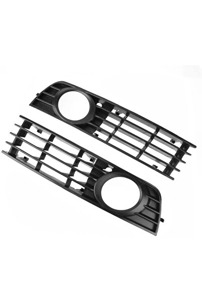 EXP Set grile bara fata cu locas proiector Audi A4 B6 00 – 04