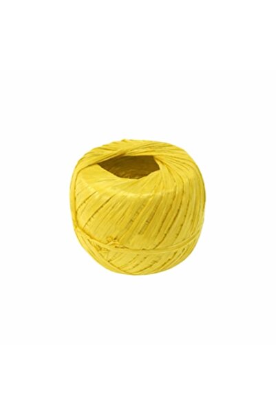 flores Sfoară de polipropilenă în ghem, 200 g, galbenă
