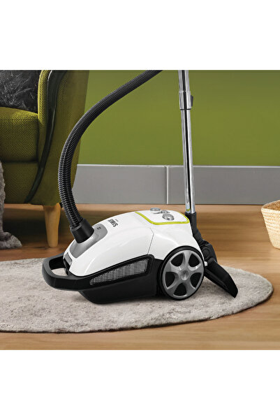 ALBATROS Aspirator cu sac DELUXE, aspirare uscata, putere motor 700W, alb