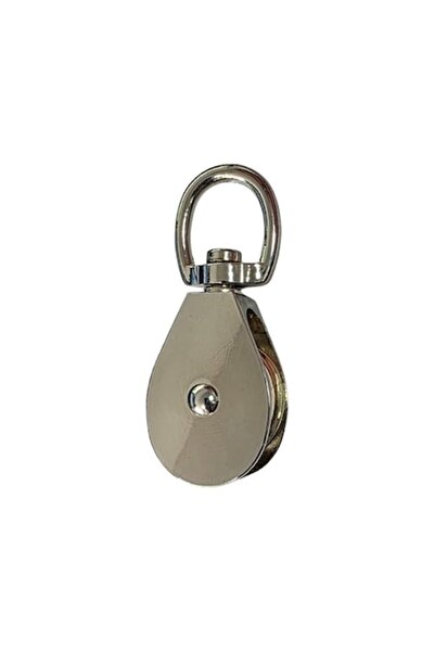 flores rotating pulley stainless steel, 38mm wheel, 86mm total height