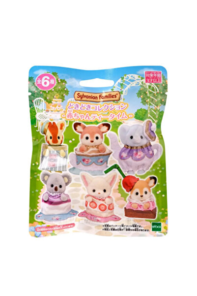 Choice Sylvanian Families Tea party blind bag Sylvanian Families Cute Girls T...