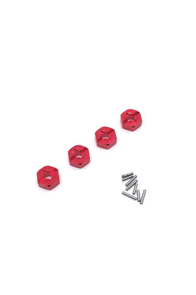 choice2 محول محور معدني أحمر مطور مقاس 12 مم لـ WLtoys 144001 144002 144010 1...