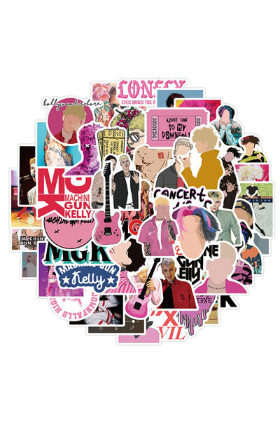 Choice 50pcs 50Pcs Machine Kelly Stickers Cartoon Decals Laptop Stickers Scra...