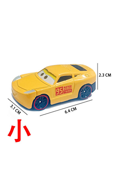 Choice3 8 Cars 3 Pixar Cars Metallic Finish Jackson Chrome McQueen Metal Diec...