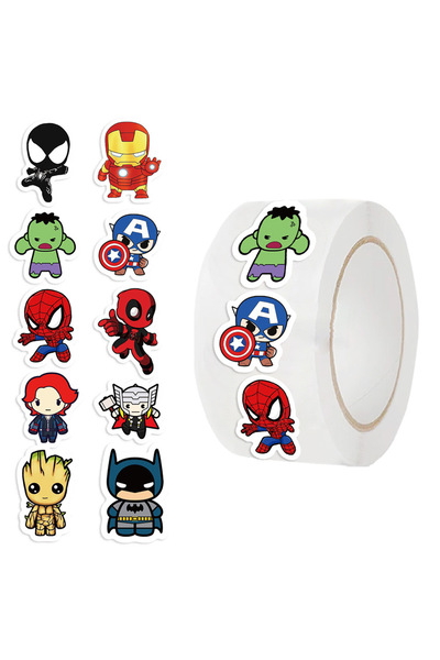 Choice Bandai 500PCS 500PCS Anime Cartoon Sticker Disney Spiderman Cartoon St...